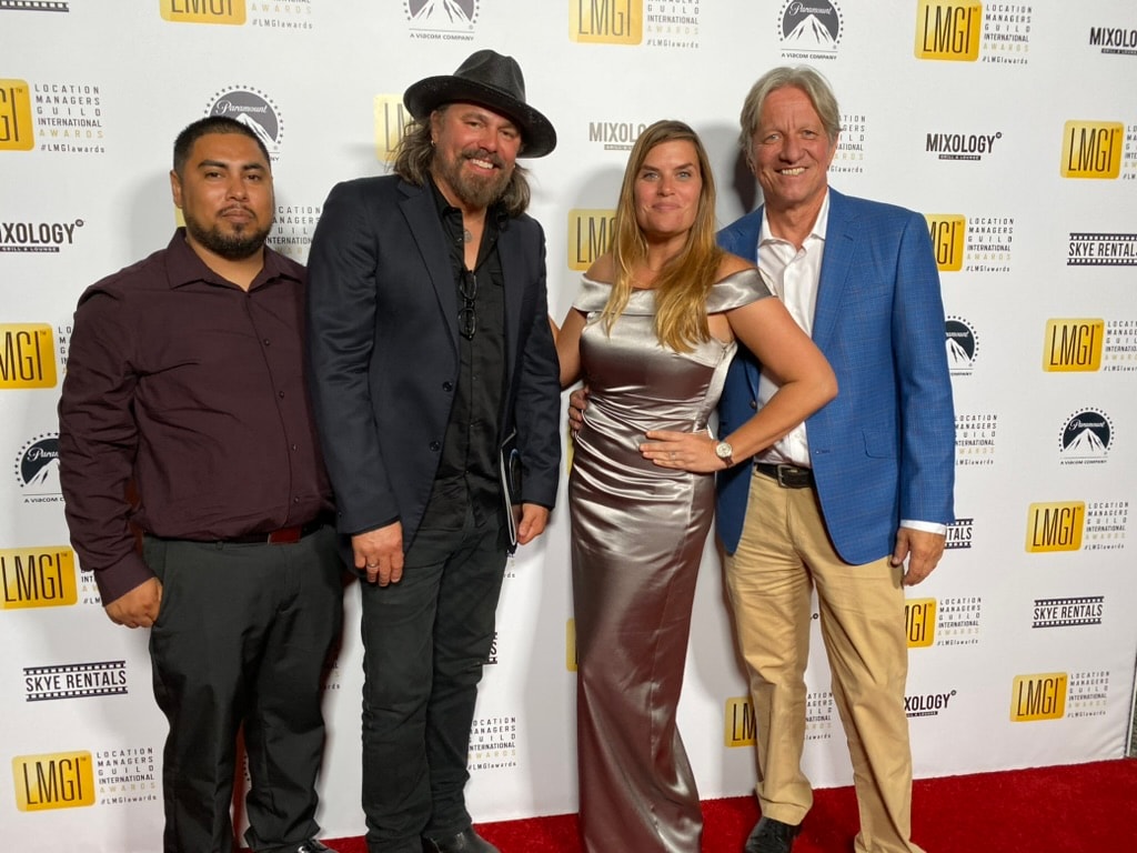 Mat Men team at the LMGI Awards red carpet